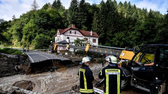 Você está visualizando atualmente Inundações na Europa: pelo menos 120 mortos