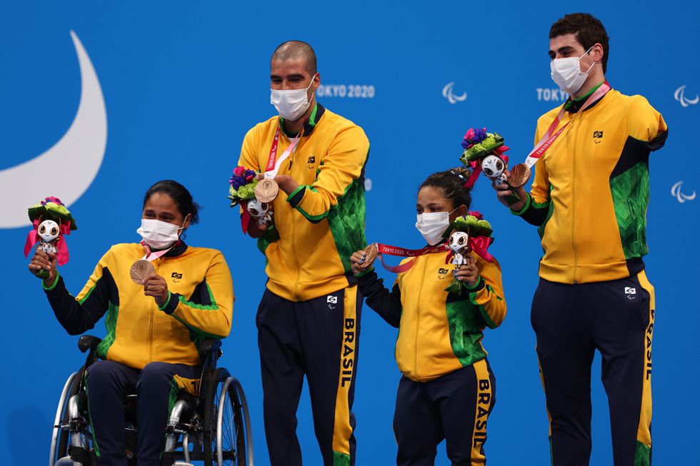 Você está visualizando atualmente Brasil conquista mais 4 medalhas nas Paralimpíadas de Tóquio