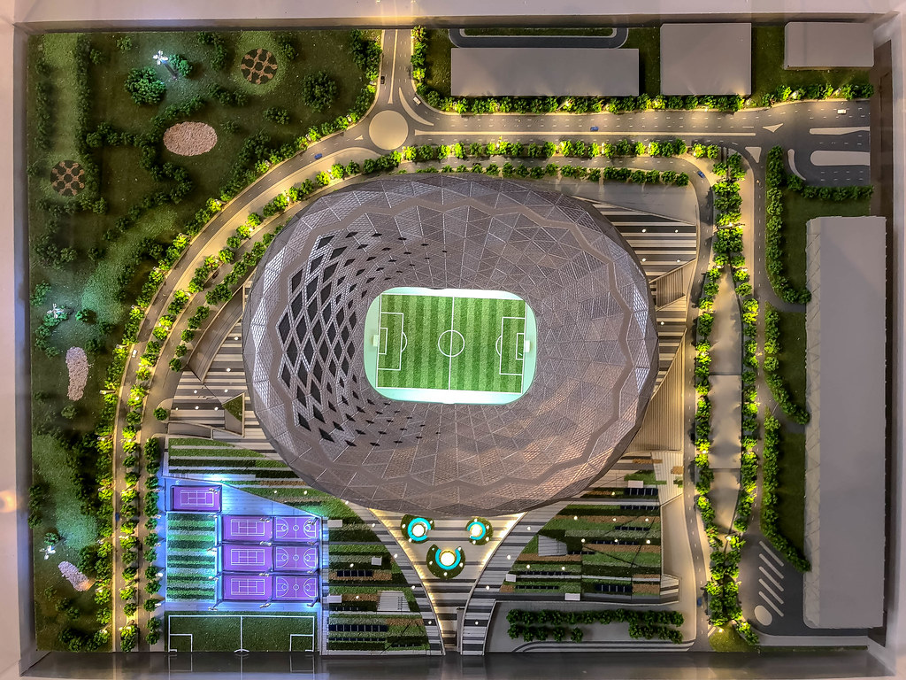 Você está visualizando atualmente Qatar apresenta terceiro estádio para a Copa do Mundo de 2022
