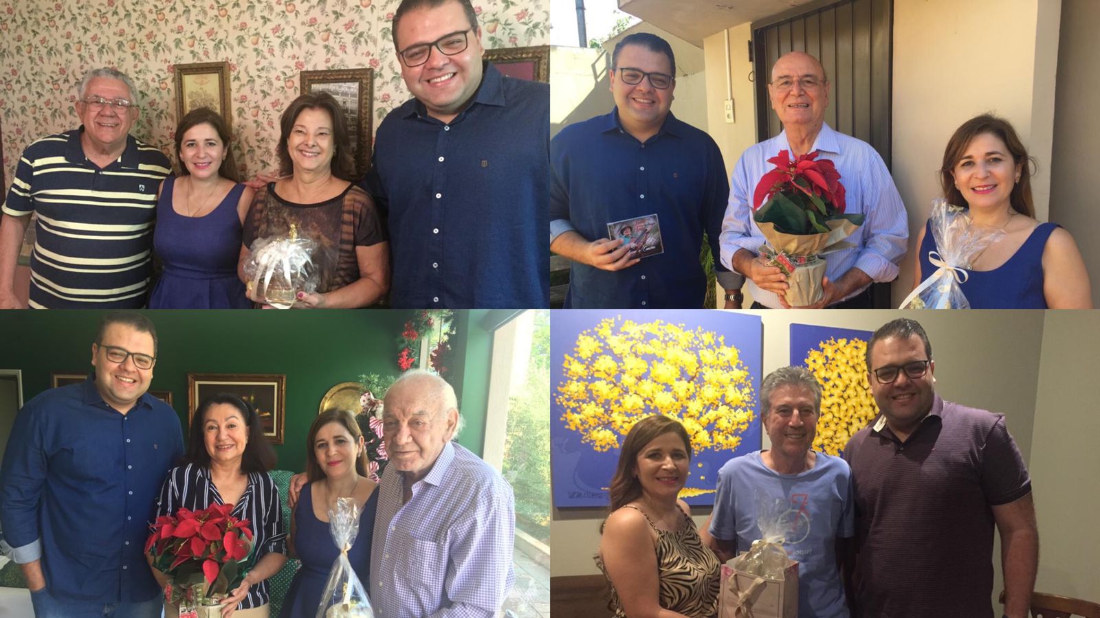 Você está visualizando atualmente Alan Guedes visita quatro ex-prefeitos no aniversário de Dourados