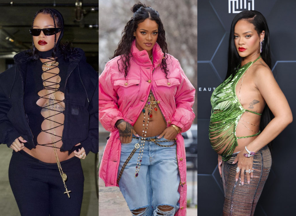 Você está visualizando atualmente REVOLUÇÃO FASHION: Rihanna lança novo estilo de roupas para gestantes