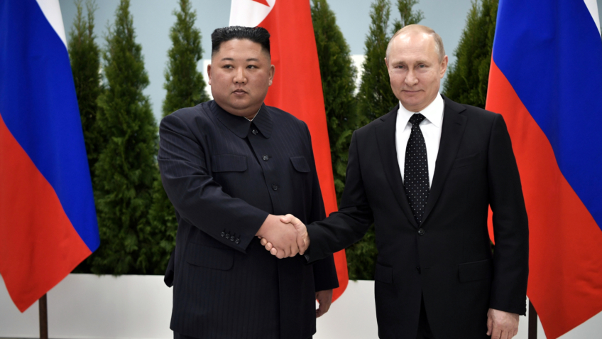 Você está visualizando atualmente Rússia e Coreia do Norte vão expandir relações bilaterais