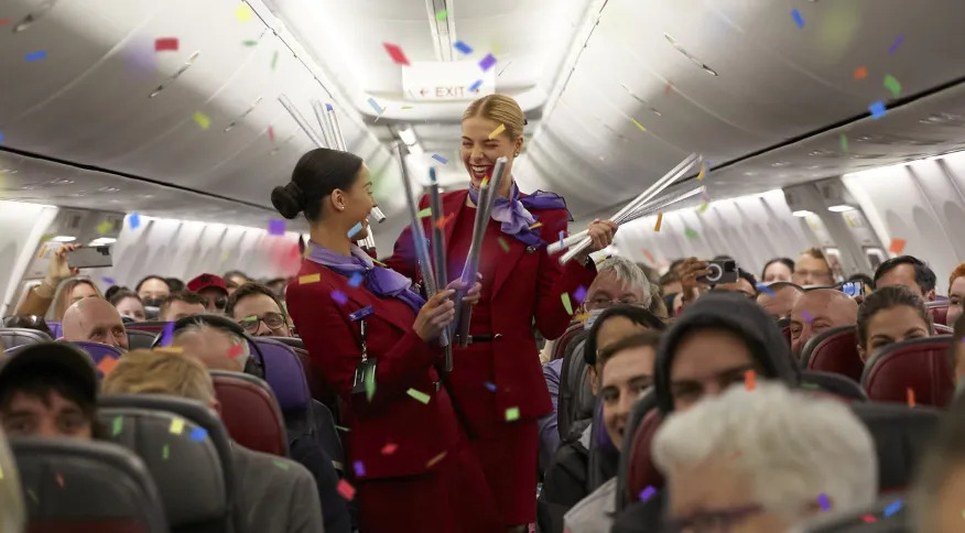 Você está visualizando atualmente Companhia aérea lança sorteio para quem fica no assento do meio