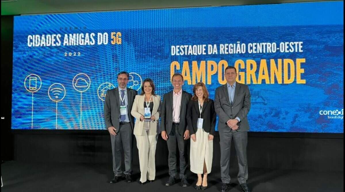 Você está visualizando atualmente Campo Grande é destaque no Prêmio Cidades Amigas do 5G