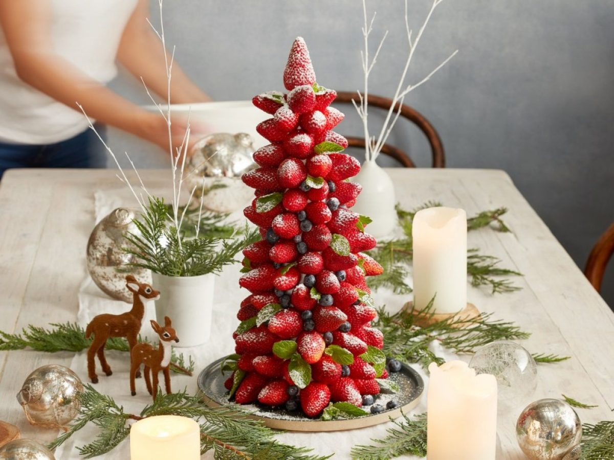 14 árvores de Natal feitas de comida para sua ceia
