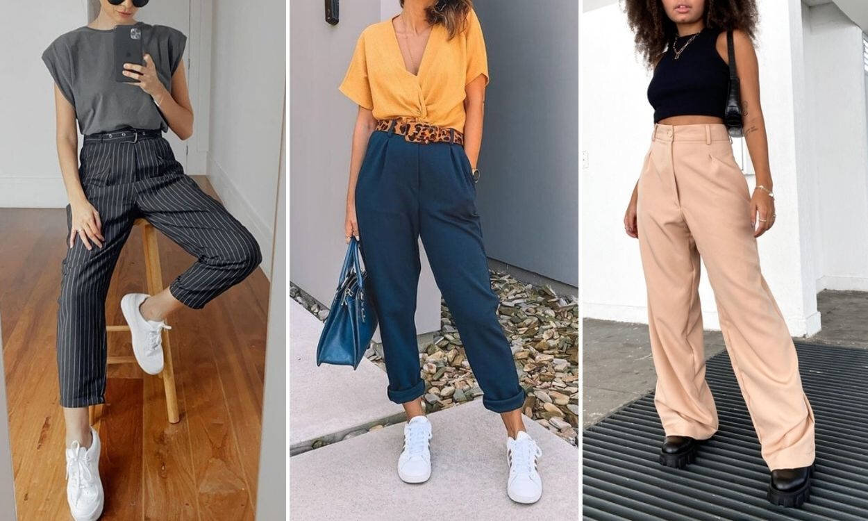 Você está visualizando atualmente ESTILOSAS: Veja 4 looks com calça de alfaiataria que são repletos de elegância