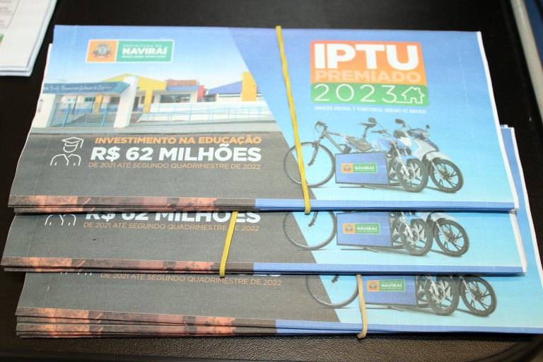 Você está visualizando atualmente IPTU 2023 de Naviraí tem desconto de 15% ate o dia 10 de março