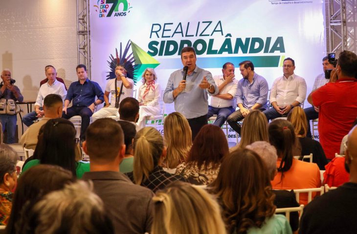 Você está visualizando atualmente Eduardo Riedel participou do lançamento do “Realiza Sidrolândia”