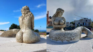 Leia mais sobre o artigo Estátua de sereia ‘muito provocativa’ gera polêmica na Itália