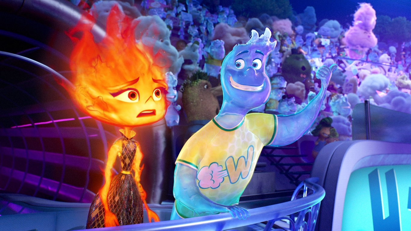Você está visualizando atualmente Elementos, da Pixar, quebra recorde de bilheteria