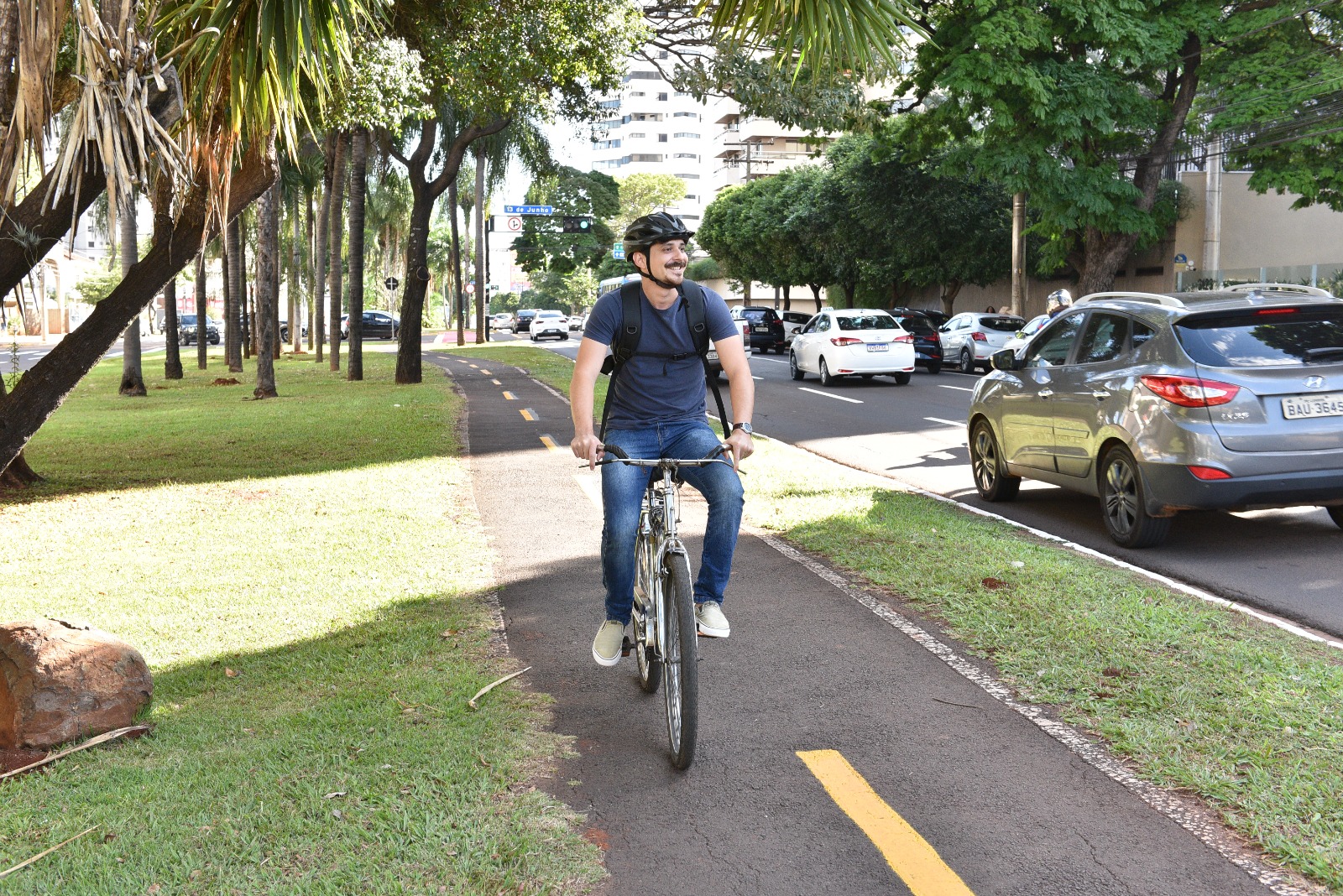 Você está visualizando atualmente Prefeitura participa da Semana da Bicicleta de Campo Grande