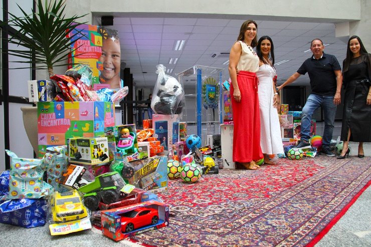 Você está visualizando atualmente ALMS na campanha Caixa Encantada e faz doação de brinquedos
