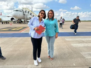 Leia mais sobre o artigo Prefeita Adriane Lopes recepciona Michele Bolsonaro na Capital