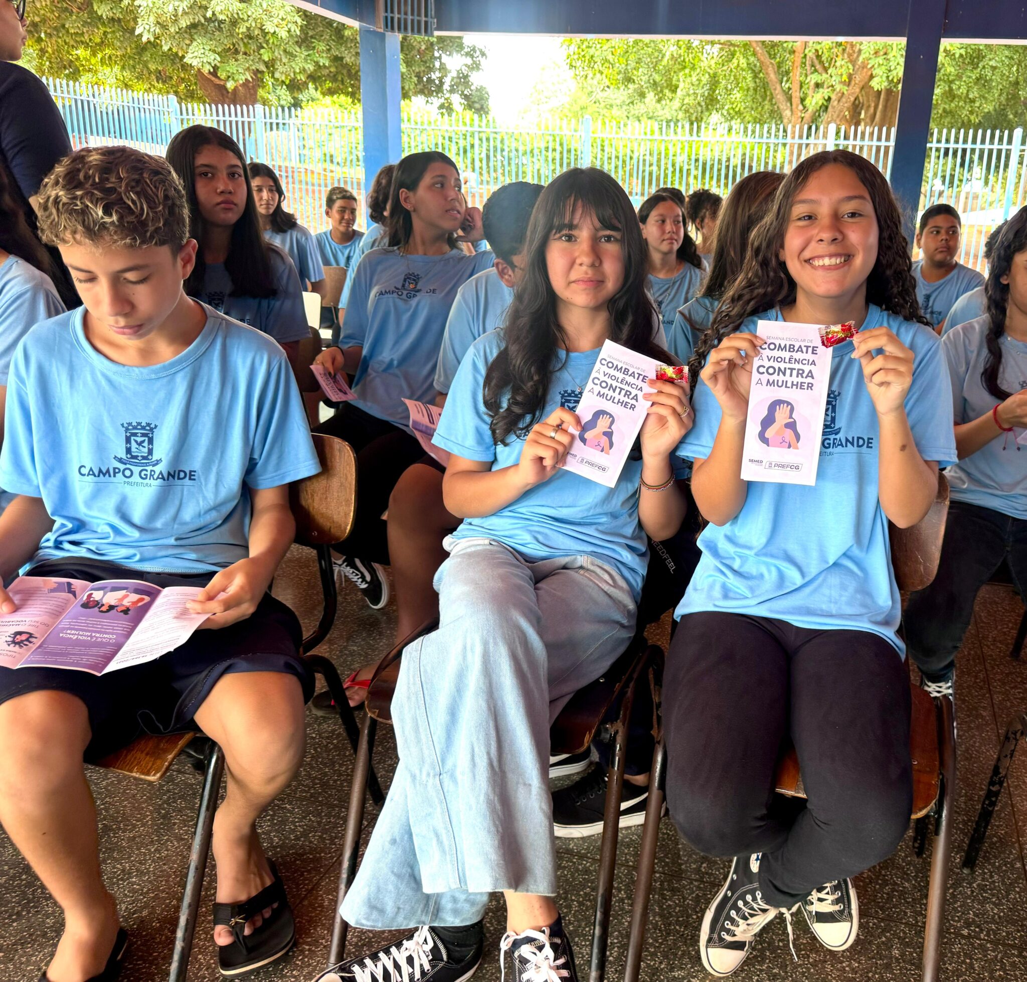 Você está visualizando atualmente Semana escolar tem lançamento do projeto “Meninas Fortes”