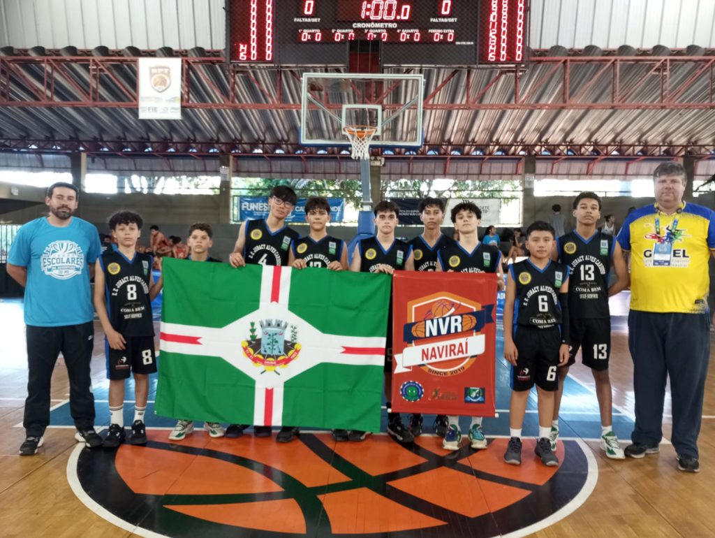 Você está visualizando atualmente Futsal e basquete de Naviraí disputaram os Jogos Escolares 2024