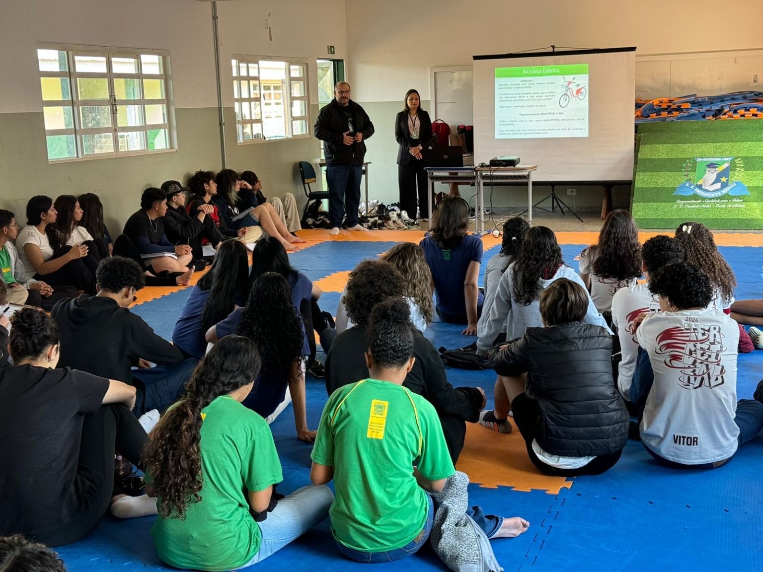 Você está visualizando atualmente Educadores do Detran de Naviraí realizam ação em escola