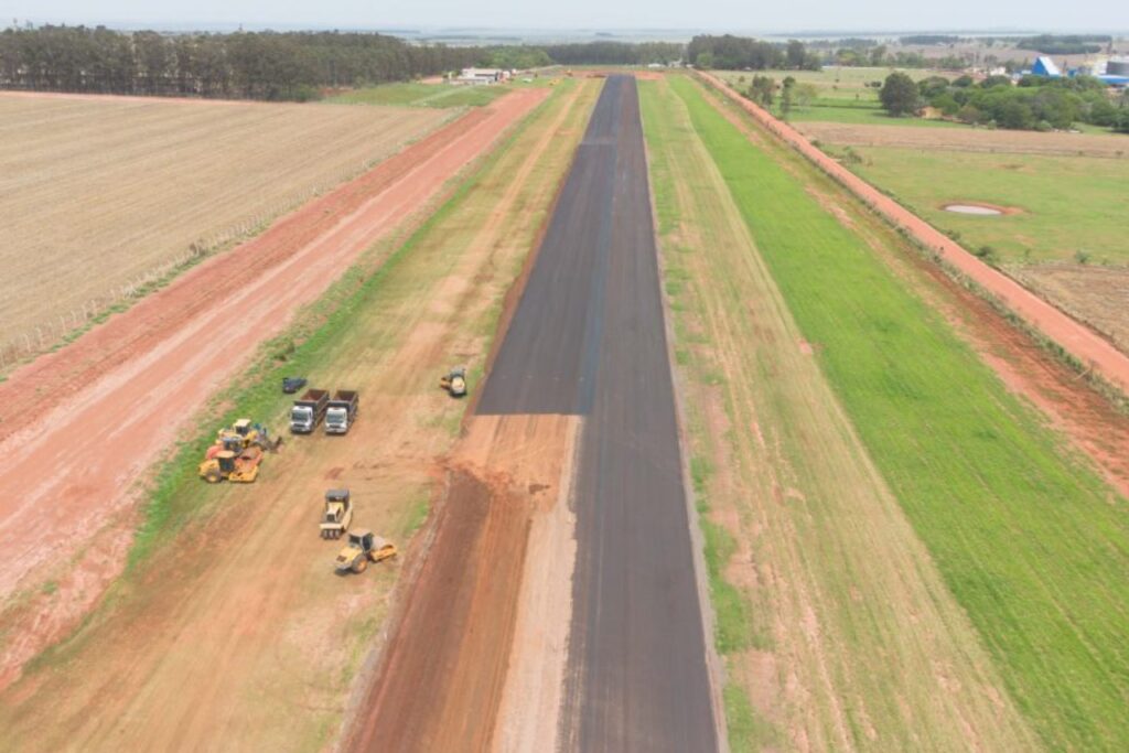 Você está visualizando atualmente Aeroporto de Naviraí passa por mais obras de restauração