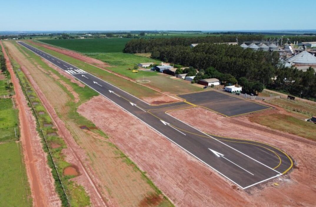 No momento, você está visualizando Estado entrega obra estratégica no aeroporto de Naviraí, ampliando conectividade na região