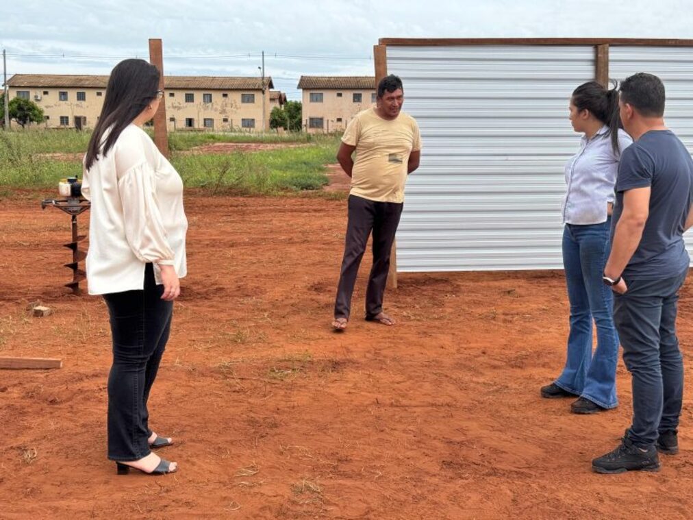 No momento, você está visualizando Prefeita acompanha início da obra do Posto de Saúde na região do Nelson Trad