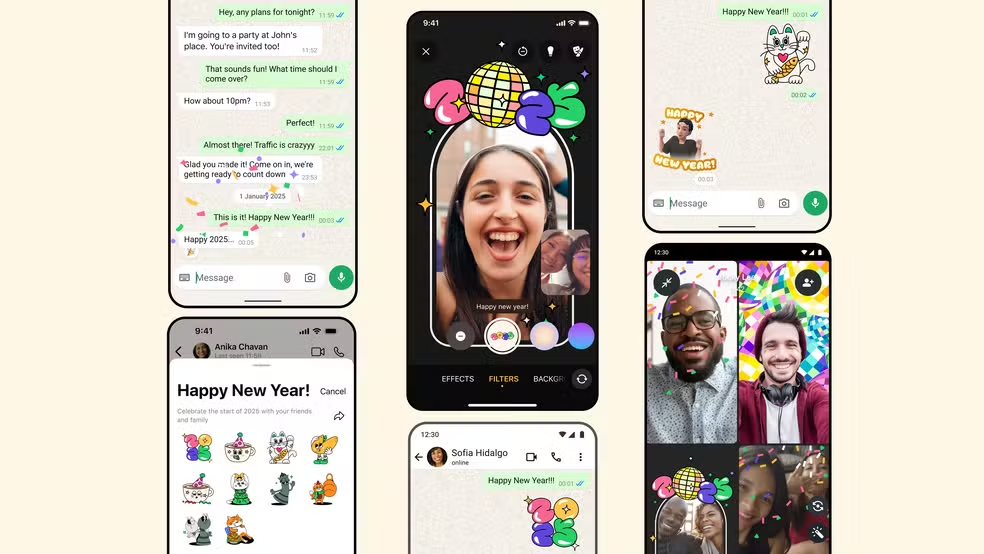 No momento, você está visualizando WhatsApp libera novos recursos para o Ano Novo