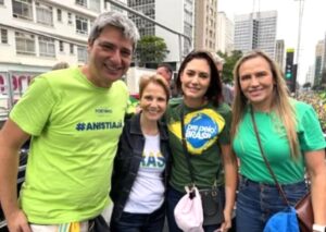 Leia mais sobre o artigo Tereza Cristina participa de ato pró-anistia ao lado de Michelle Bolsonaro na Avenida Paulista