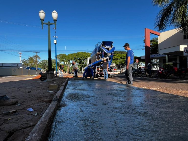 No momento, você está visualizando Nova ciclovia na Avenida Dourados reforça compromisso da gestão com bem-estar e mobilidade urbana
