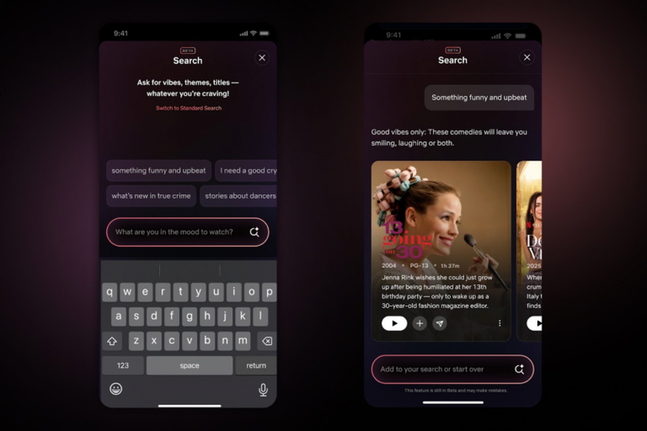 No momento, você está visualizando Netflix implementa busca por IA e interface no “Estilo TikTok”