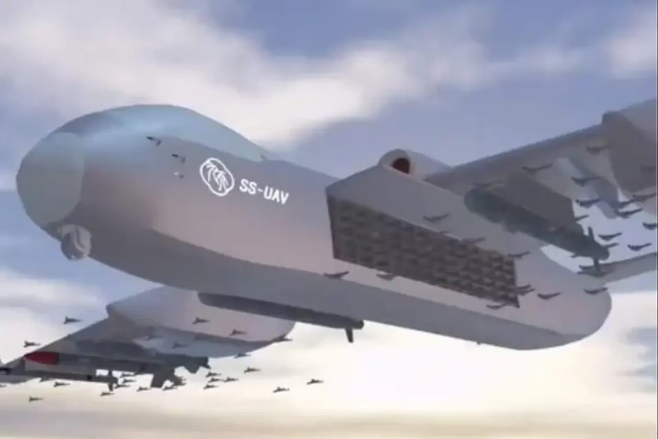 No momento, você está visualizando GUERRA: O que se sabe sobre a ‘nave-mãe’ militar da China capaz de lançar 100 drones kamikazes