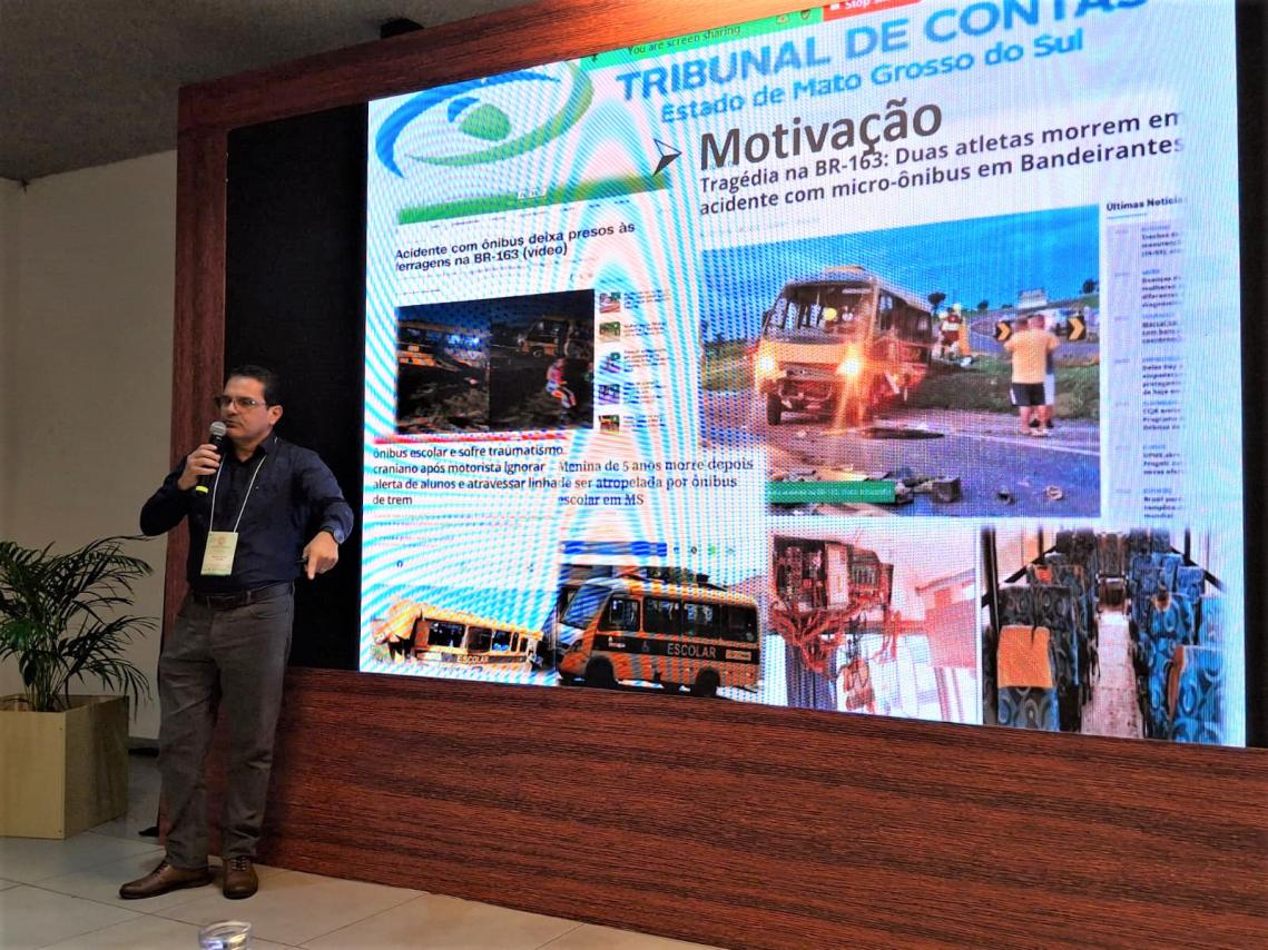 No momento, você está visualizando Boas práticas do TCE-MS na fiscalização do transporte escolar é destaque em congresso nacional