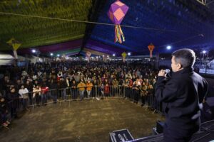 Leia mais sobre o artigo Na abertura da Festa Junina, Marçal destaca os esforços para levar lazer à população