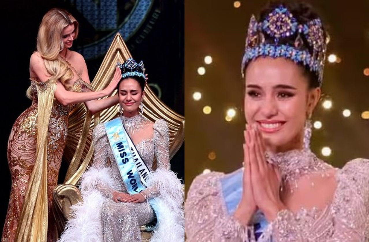 No momento, você está visualizando Opal Suchata, da Tailândia, é coroada Miss Mundo 2025