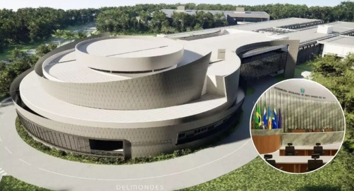 No momento, você está visualizando Alems lança edital para construção de novo plenário e bloco administrativo com 11 mil m²