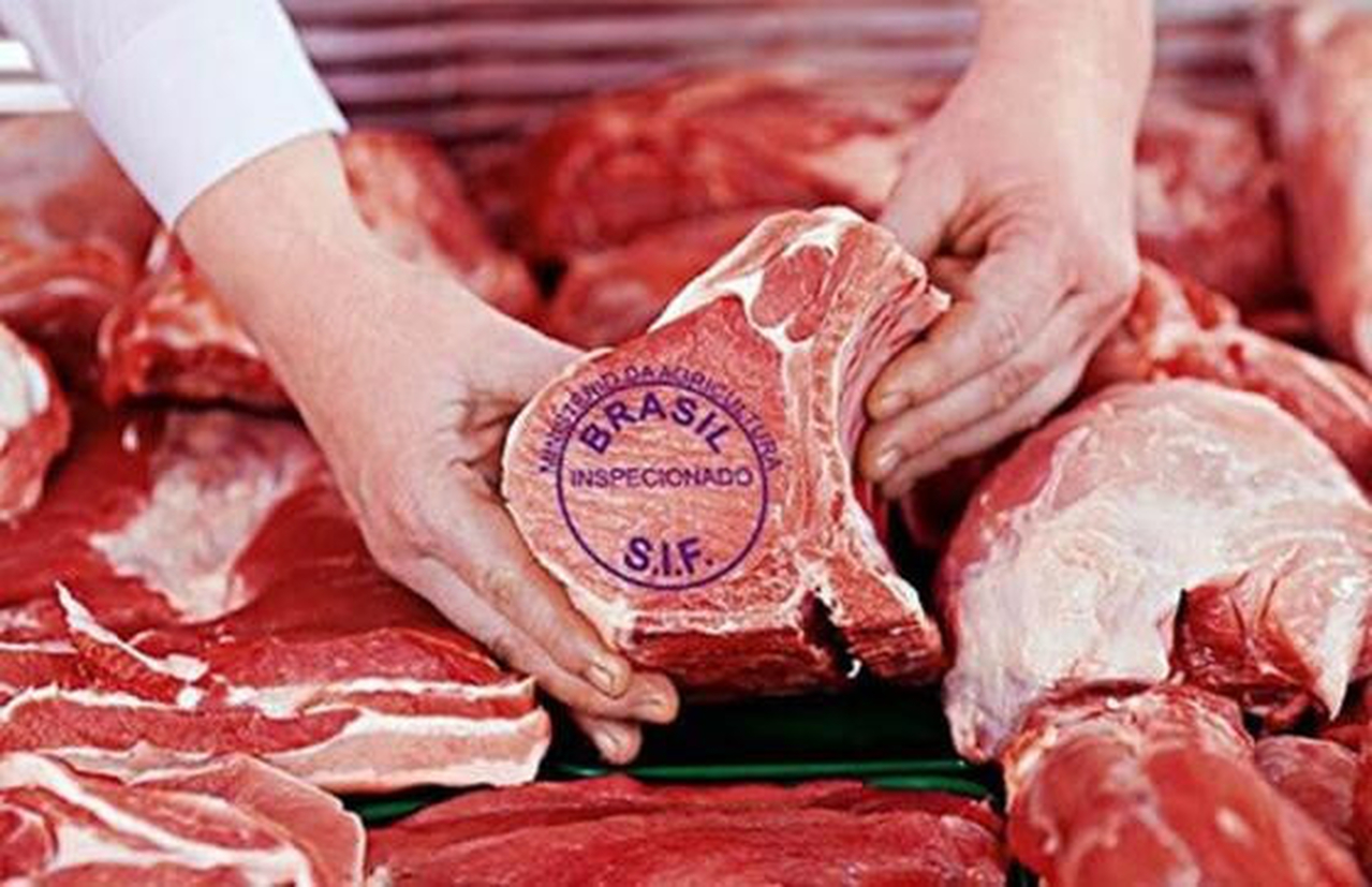 No momento, você está visualizando Exportações de carne brasileira para os EUA desabam em três meses, antes de tarifas