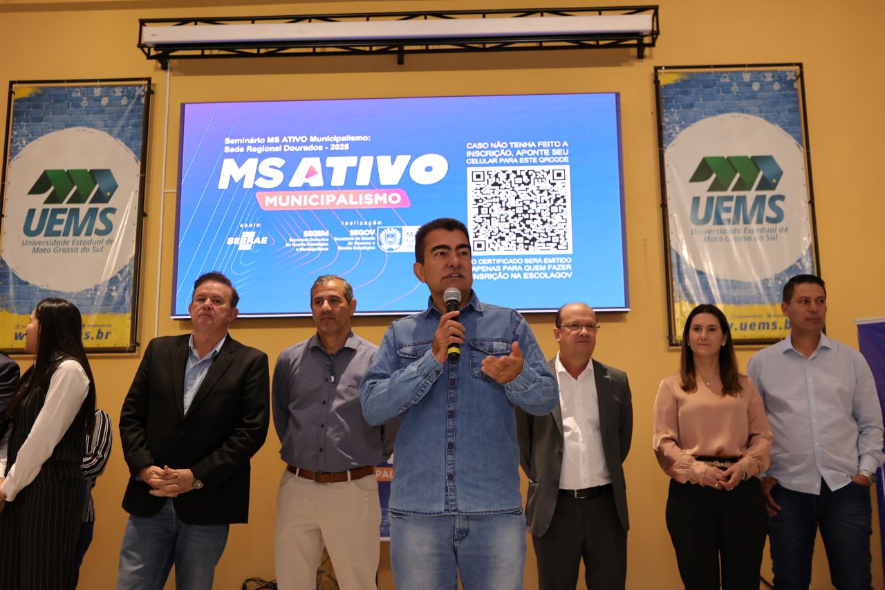 No momento, você está visualizando Dourados recebe MS Ativo e Marçal defende união de prefeitos para superar desafios