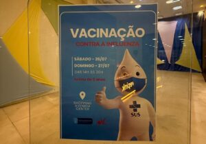 Leia mais sobre o artigo Prefeitura de Dourados leva vacina contra a Influenza ao Shopping Avenida Center no fim de semana
