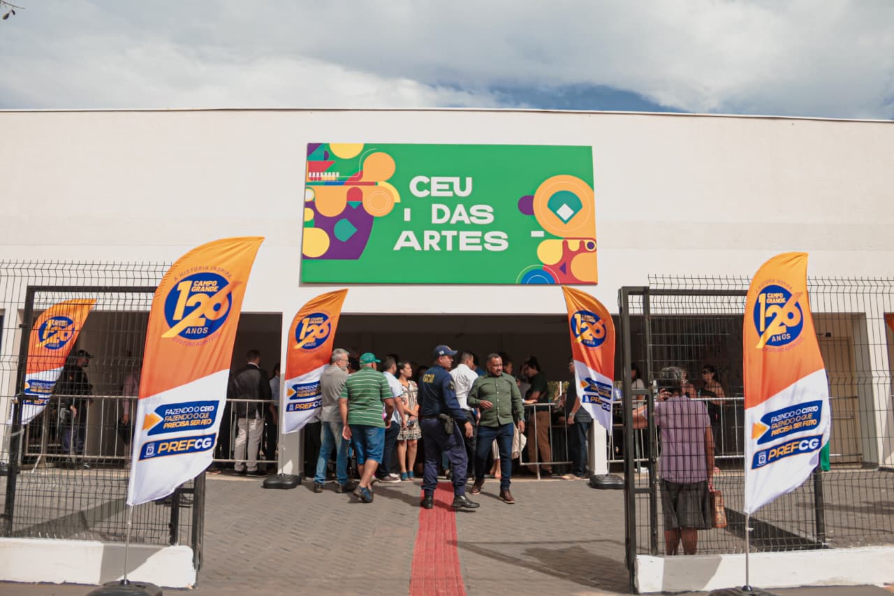 No momento, você está visualizando Após 13 anos, Prefeitura de Campo Grande entrega CEU das Artes no Bairro Lageado