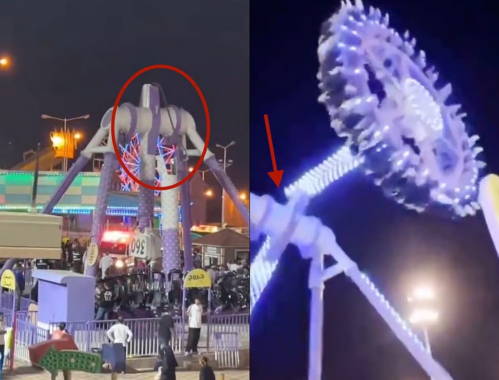 No momento, você está visualizando Brinquedo se parte em parque da Arábia Saudita deixando mais de 20 feridos; veja vídeo