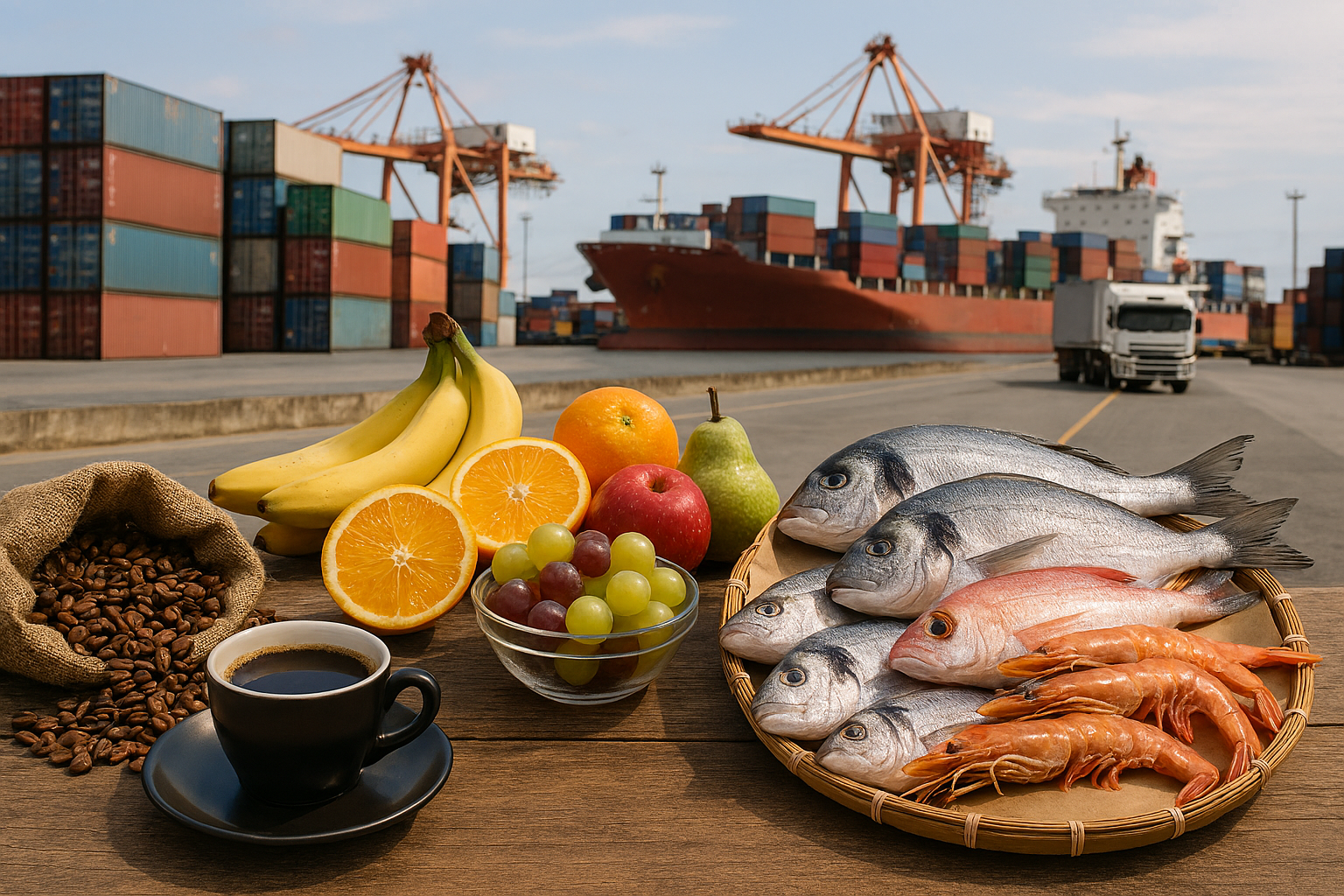 No momento, você está visualizando Governo indica a setores que pode comprar café, frutas e pescados tarifados