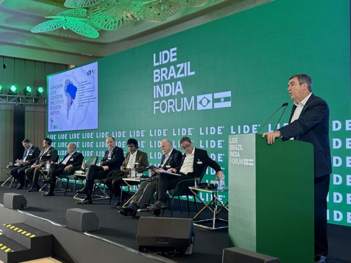 No momento, você está visualizando Na Índia, governador Eduardo Riedel mostra potencialidades de MS que estão muito além do agro