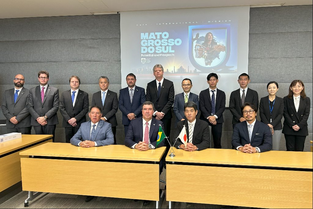 No momento, você está visualizando ALEMS: Gerson Claro destaca união entre poderes e setor produtivo para atrair investimentos durante Missão Ásia no Japão