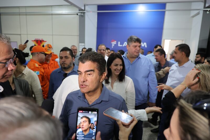 No momento, você está visualizando Prefeito Marçal Filho aterrissa no 1º voo da Latam e destaca potencial de Dourados