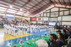 Leia mais sobre o artigo Prefeitura de Naviraí apoia 4º Campeonato Sul-Americano de Karatê Kyokushin IKO Matsushima e fortalece compromisso com o esporte