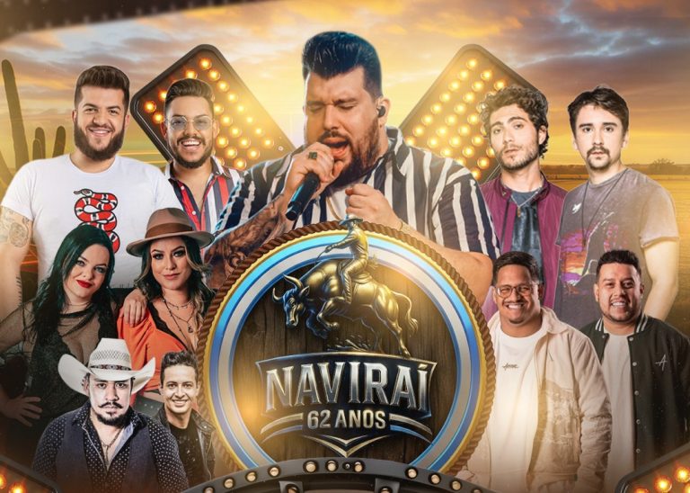 No momento, você está visualizando Naviraí celebra 62 anos com Festival de Churrasco, Rodeio e grandes shows no Parque de Exposições