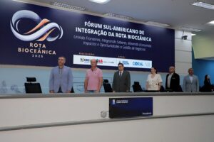 Leia mais sobre o artigo Fórum Sul-Americano discute avanços e oportunidades da Rota Bioceânica na Câmara de CG