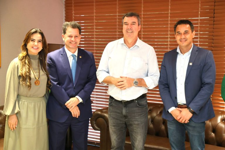 No momento, você está visualizando Sacuno faz pedidos para Naviraí em audiência com Governador Riedel