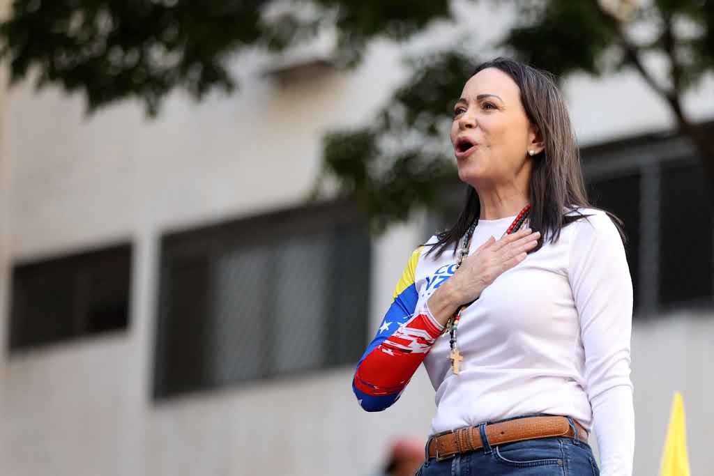No momento, você está visualizando Prêmio Nobel da Paz é concedido à venezuelana Maria Corina Machado