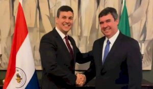 Leia mais sobre o artigo Presidente do Paraguai visita MS e acompanha obras da Ponte Bioceânica