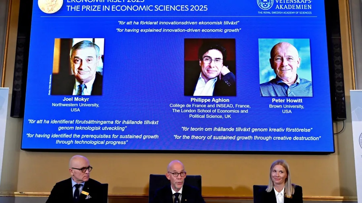 No momento, você está visualizando Prêmio Nobel de Economia vai para trio que explicou o crescimento econômico impulsionado pela inovação