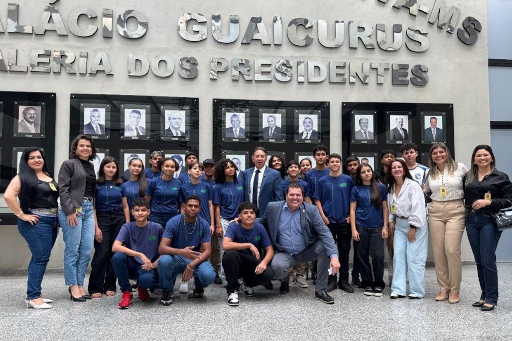 No momento, você está visualizando RETROSPECTIVA ALEMS: Casa de Leis recebe estudantes e fortalece formação cidadã