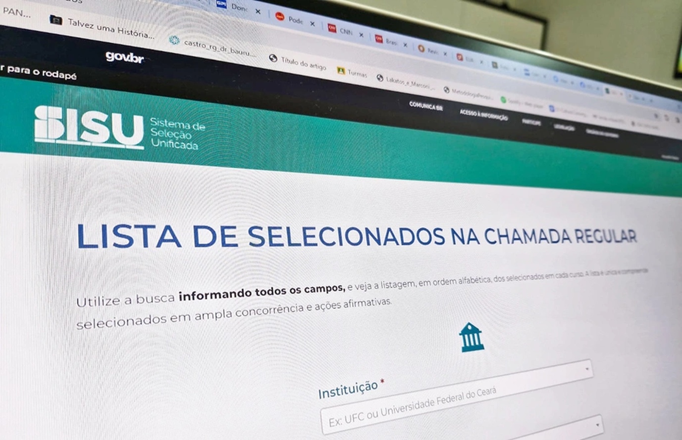 No momento, você está visualizando Resultado da chamada regular do Sisu 2026 está disponível; saiba como consultar